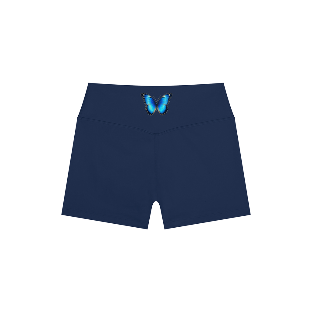 Women’s High Rise Yoga Shorts - KR Woke Wear