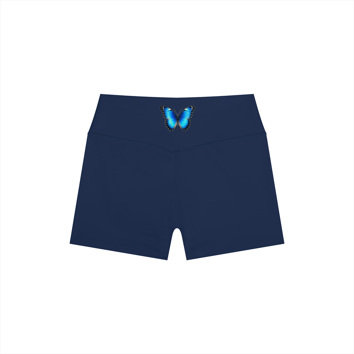 Women’s High Rise Yoga Shorts - KR Woke Wear