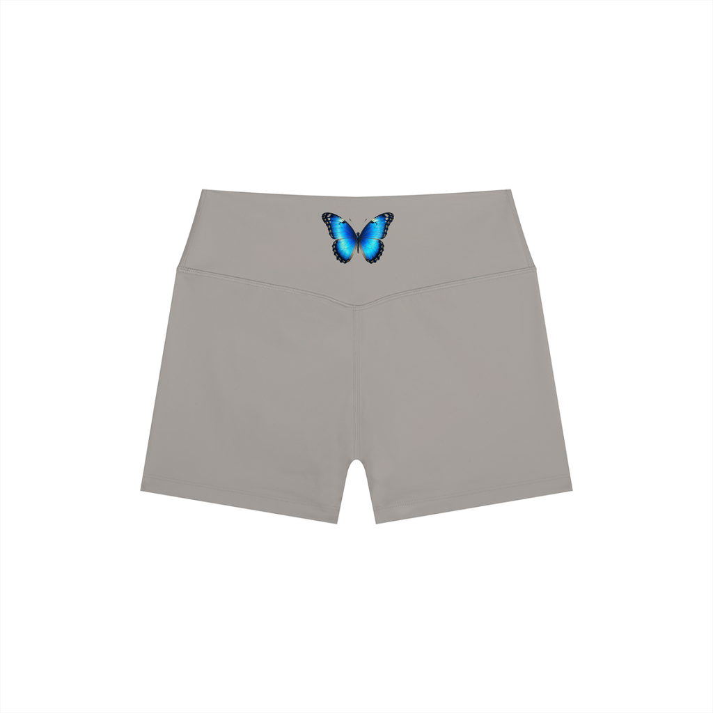 Women’s High Rise Yoga Shorts - KR Woke Wear