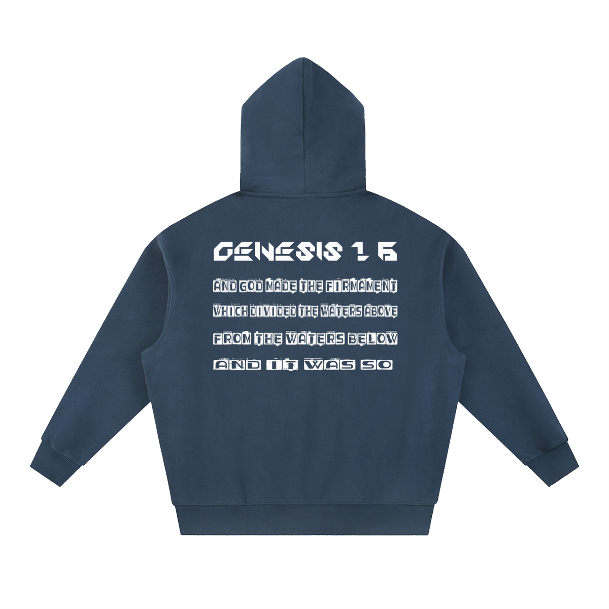 Flat Earth Essential Oversized Boxy Fit Fleece Hoodie - KR Woke Wear