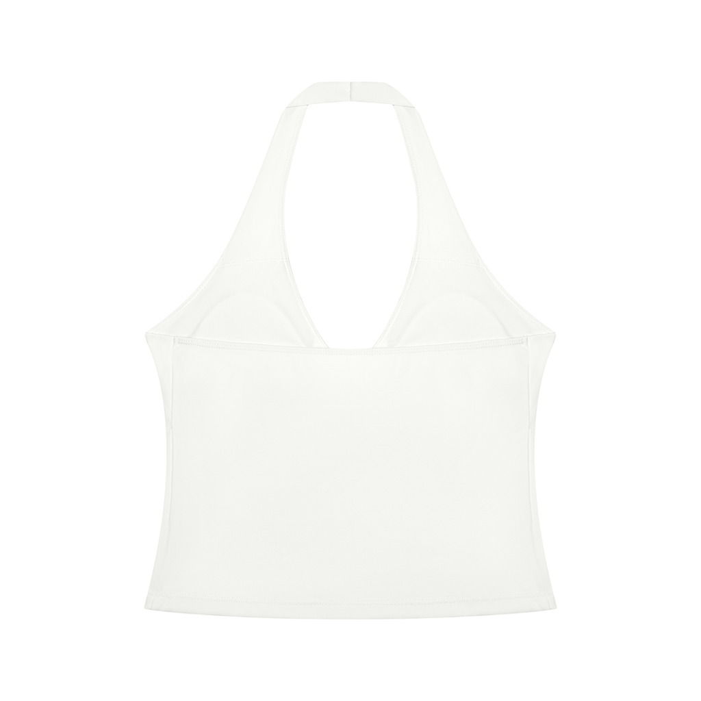 Lotus Women’s Ruched Halter Yoga Tank Top - KR Woke Wear