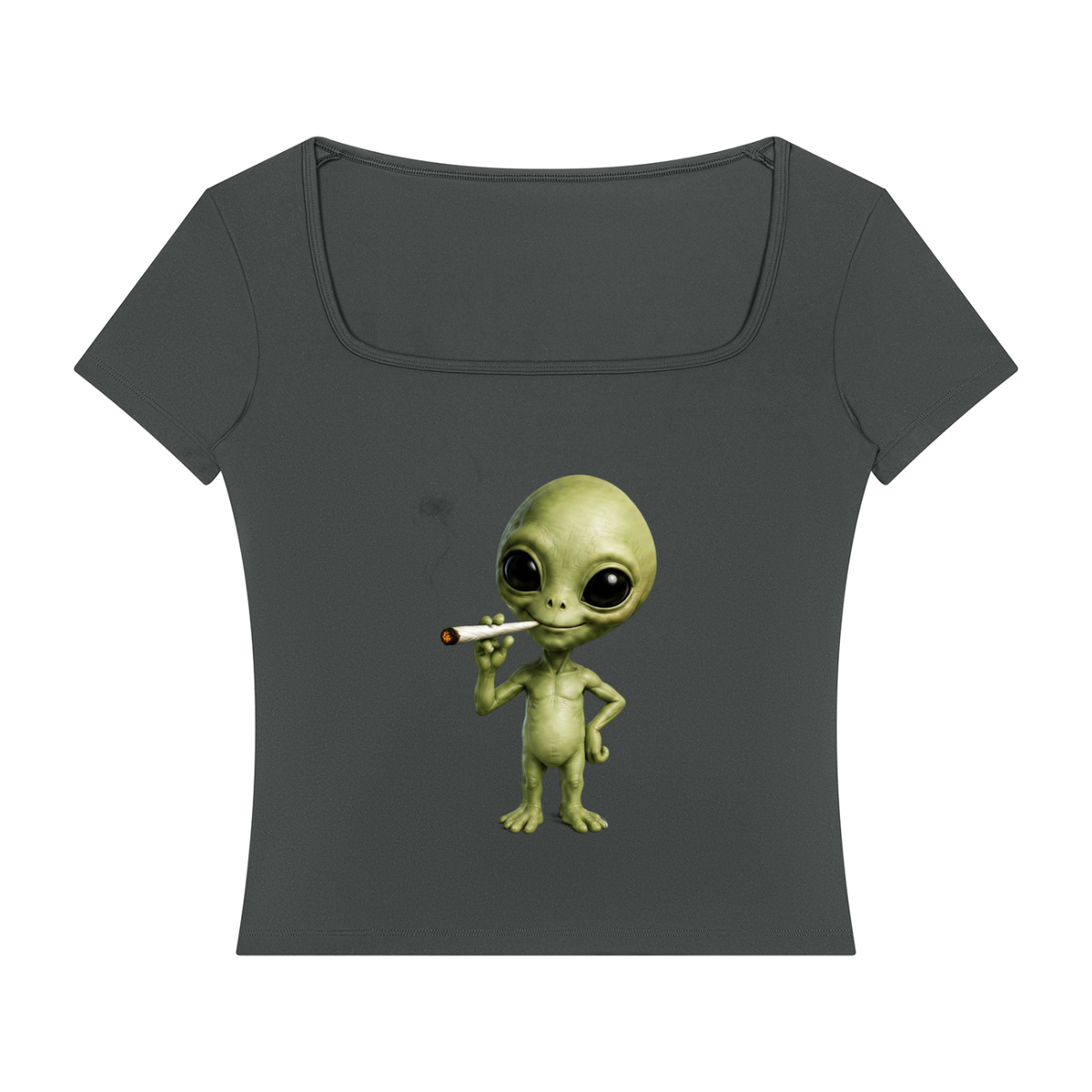 Alien Women’s Square Neck Training T-Shirt - KR Woke Wear