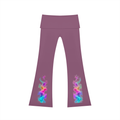 Women's High Rise Flared Yoga Pants - KR Woke Wear
