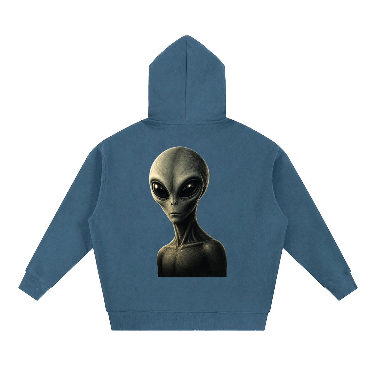The Truth Is Out There Essential Oversized Fleece Boxy Hoodie - KR Woke Wear