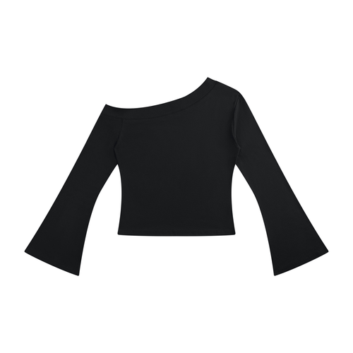 As Above, So Below Women's Off-Shoulder Bell Sleeve T-Shirt - KR Woke Wear