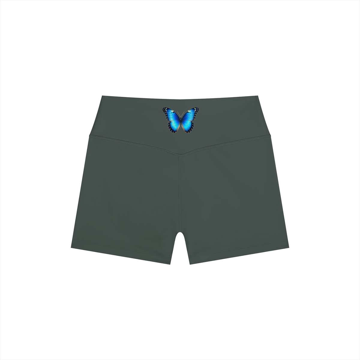Women’s High Rise Yoga Shorts - KR Woke Wear
