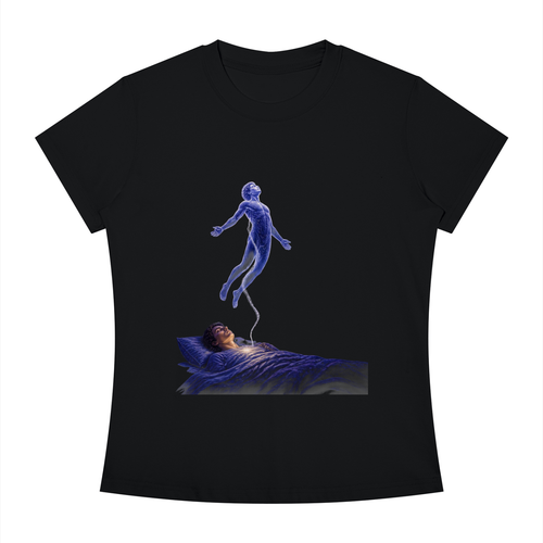 Astral Projection Women's Slim Fit Crewneck T-Shirt - KR Woke Wear