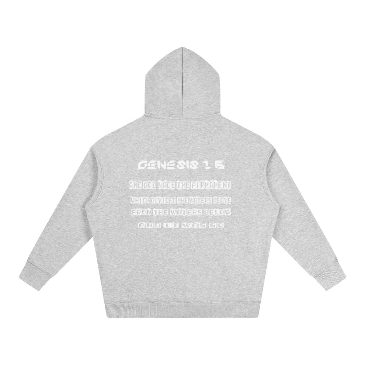 Flat Earth Oversize Fleeced Hoodie - KR Woke Wear