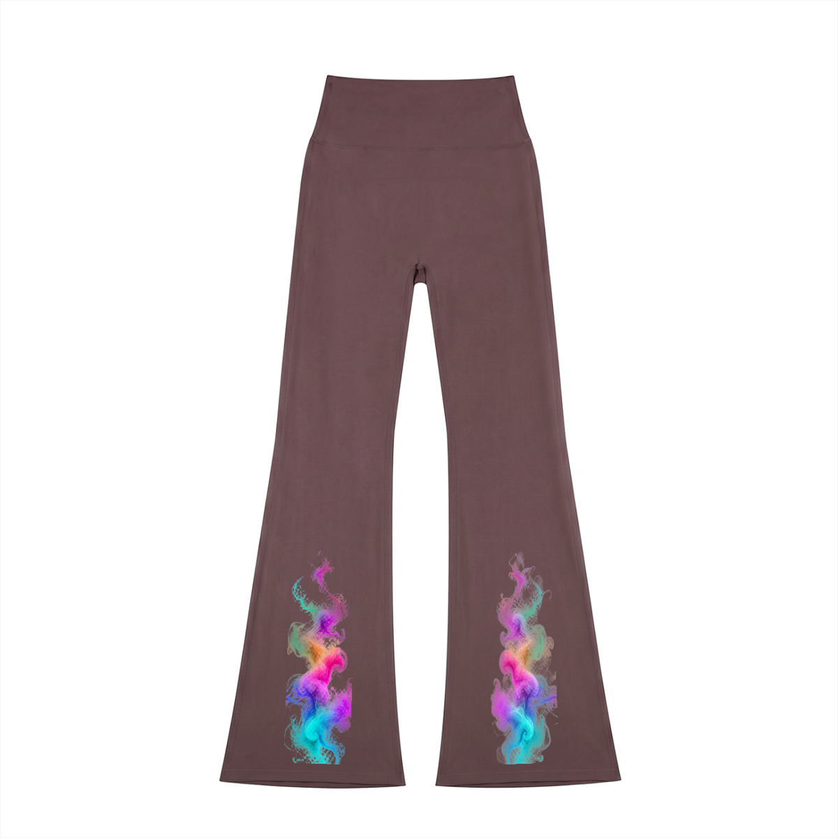 Women's High-Waisted Flare Leggings - KR Woke Wear