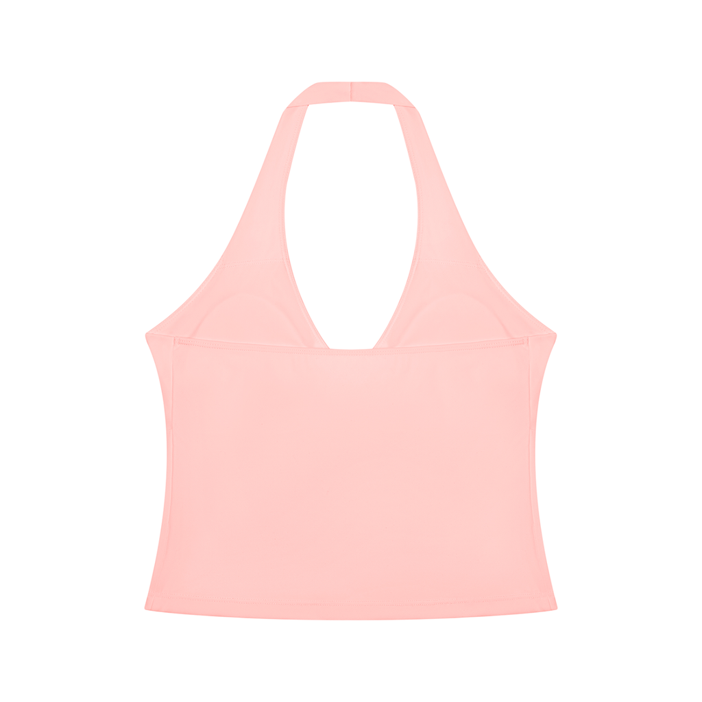 Lotus Women’s Ruched Halter Yoga Tank Top - KR Woke Wear