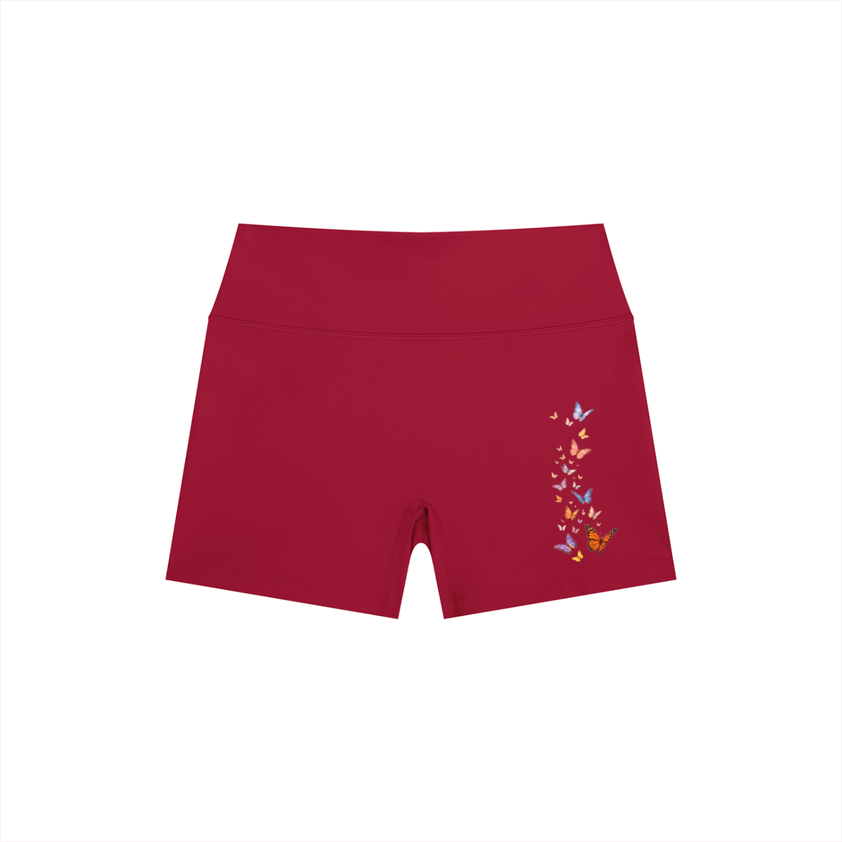 Women’s High Rise Yoga Shorts - KR Woke Wear