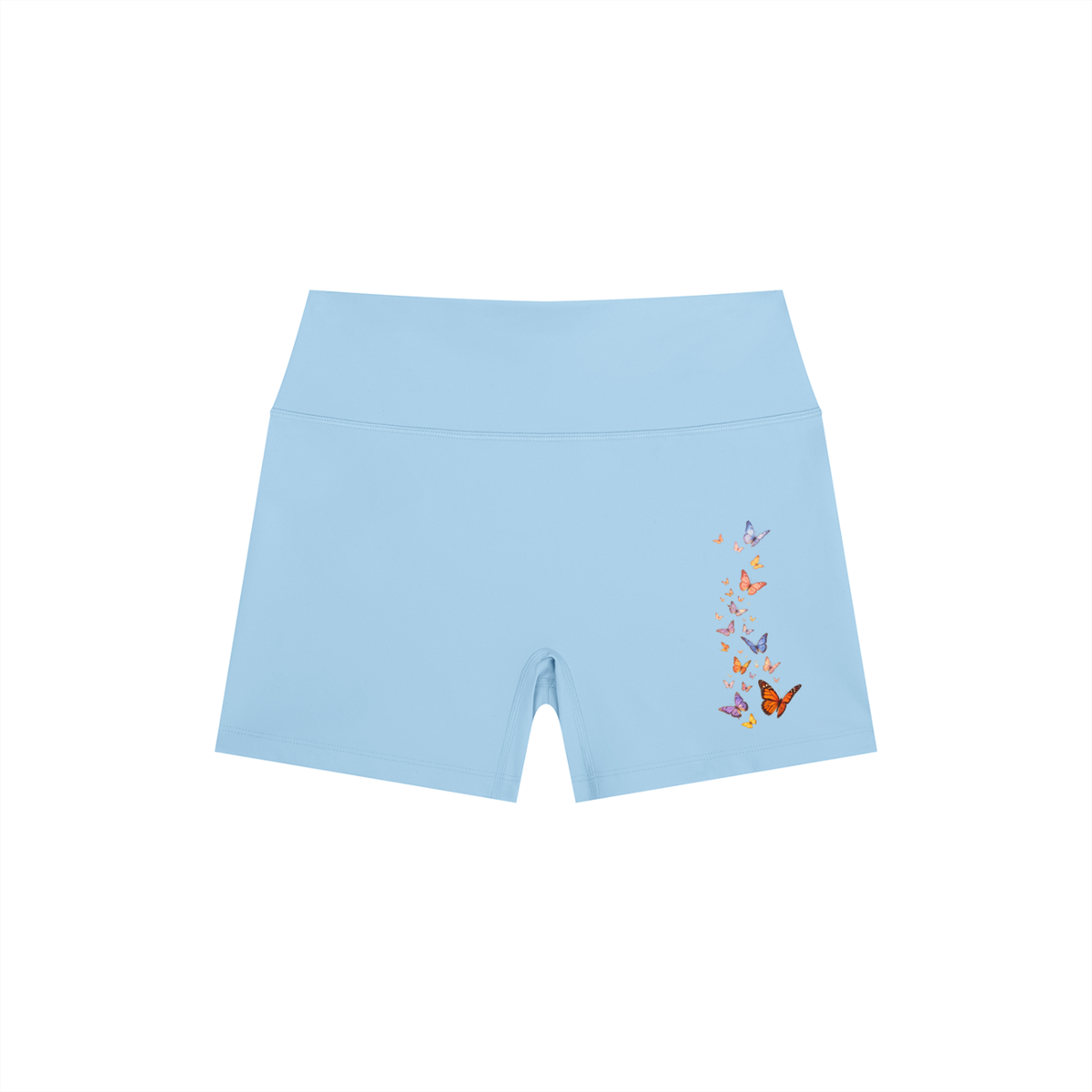 Women’s High Rise Yoga Shorts - KR Woke Wear