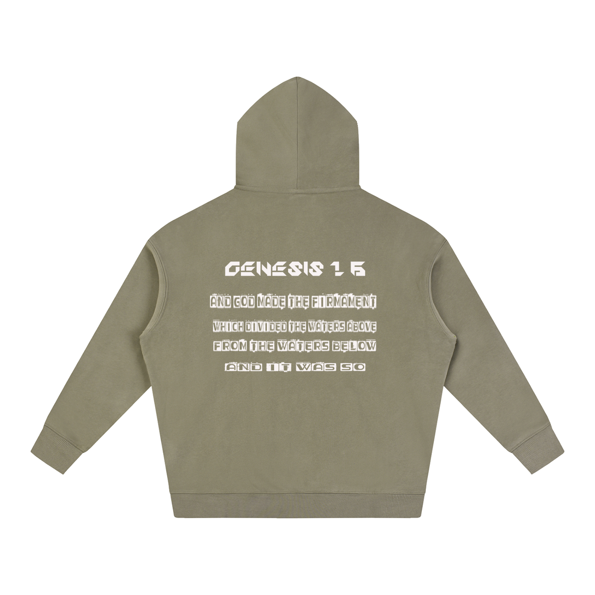 Flat Earth Oversize Fleeced Hoodie - KR Woke Wear