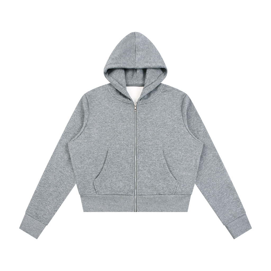 Lotus Women's Sparkles Fleece Full Zip Hoodie - KR Woke Wear