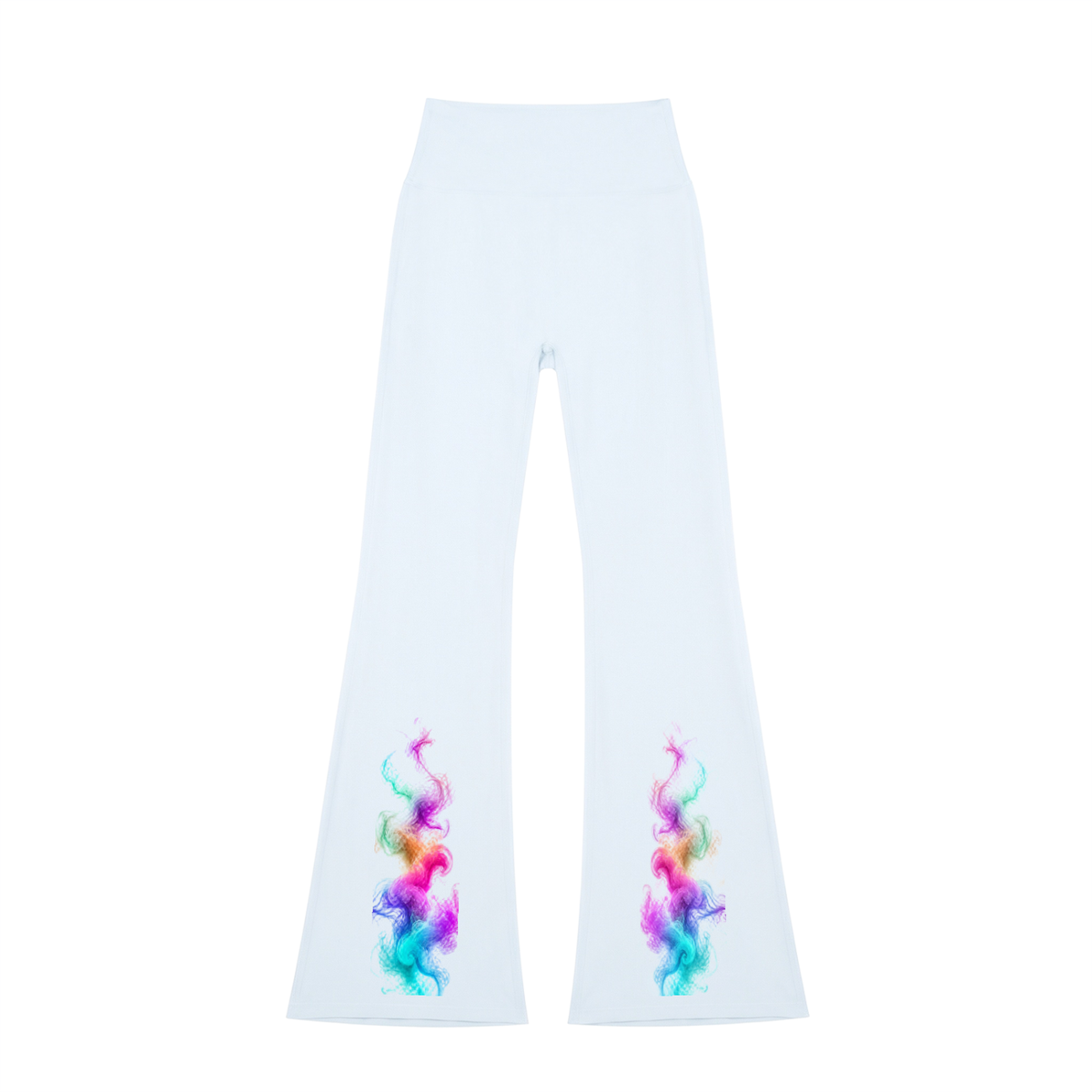Women's High-Waisted Flare Leggings - KR Woke Wear
