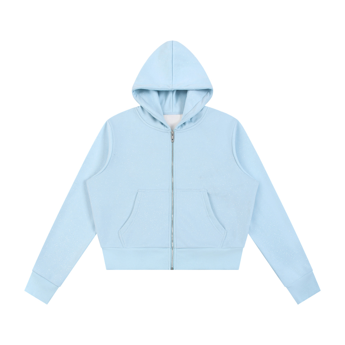 Lotus Women's Sparkles Fleece Full Zip Hoodie - KR Woke Wear