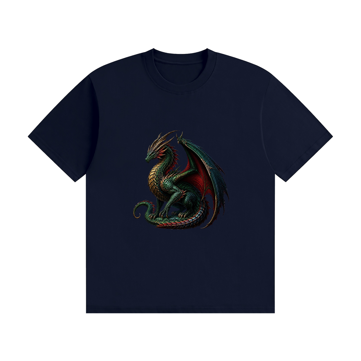 Dragon Unisex Seamless Cotton T-Shirt - KR Woke Wear
