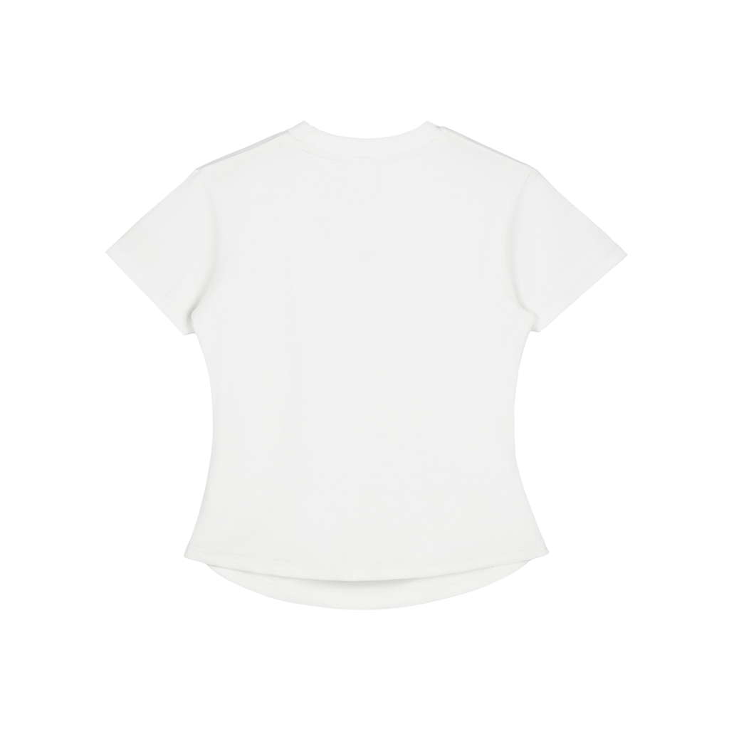 Lotus Vintage Washed Bodycon Cotton T-Shirt - KR Woke Wear