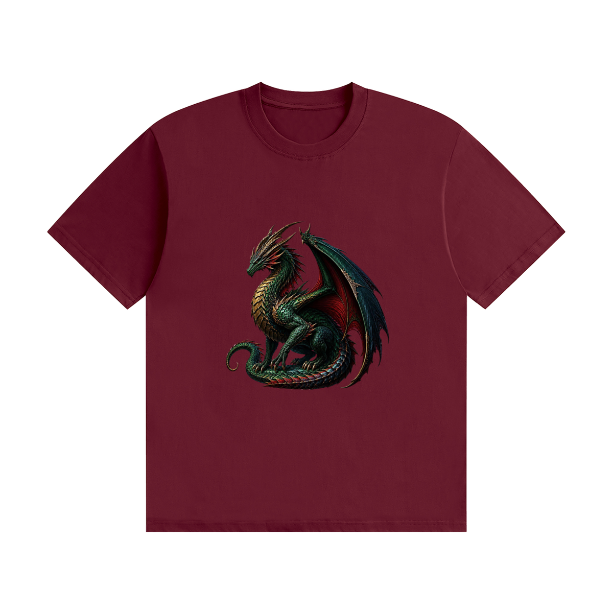 Dragon Unisex Seamless Cotton T-Shirt - KR Woke Wear