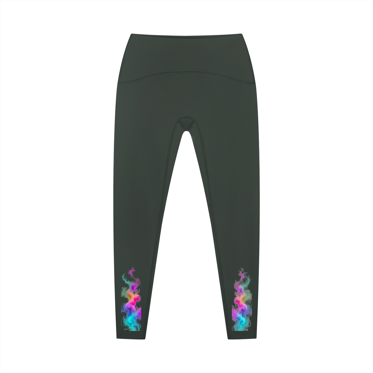 Women's High-Waisted Ankle Length Yoga Leggings - KR Woke Wear