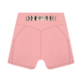 Moon Phases Women’s High Rise Pocket Yoga Shorts - KR Woke Wear