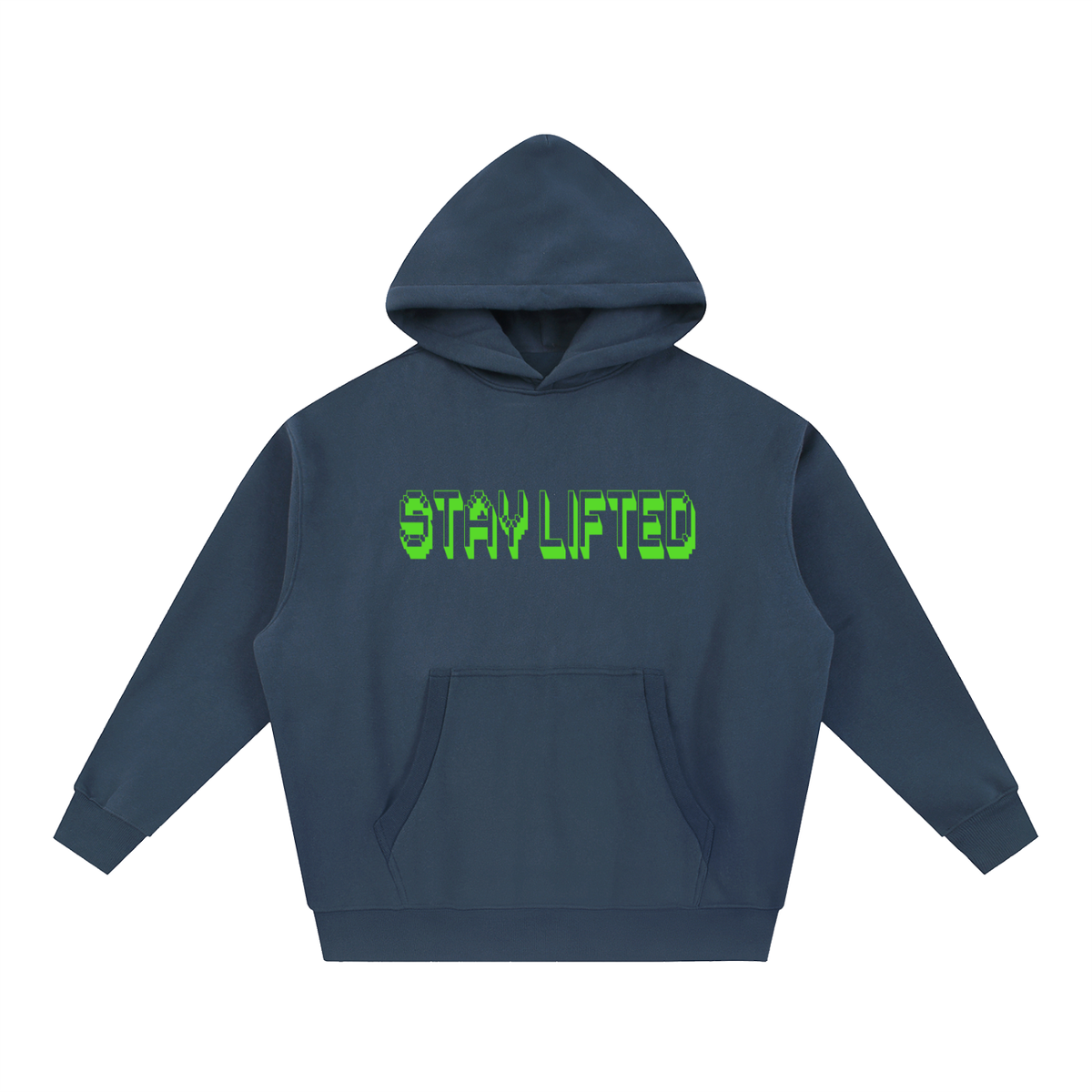 Essential Oversized Boxy Fit Fleece Hoodie - KR Woke Wear