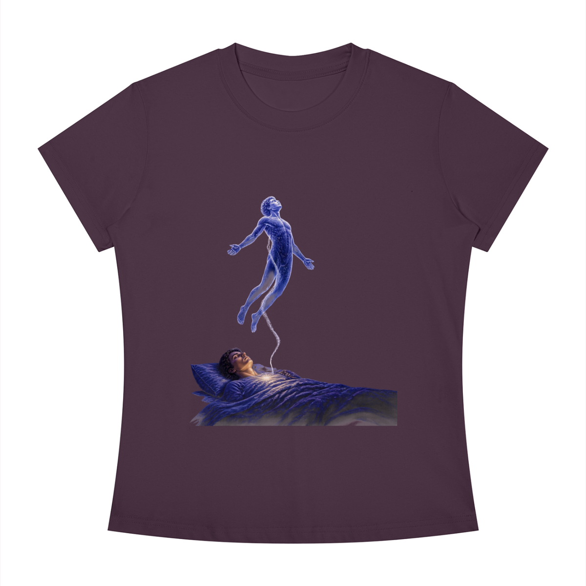 Astral Projection Women's Slim Fit Crewneck T-Shirt - KR Woke Wear