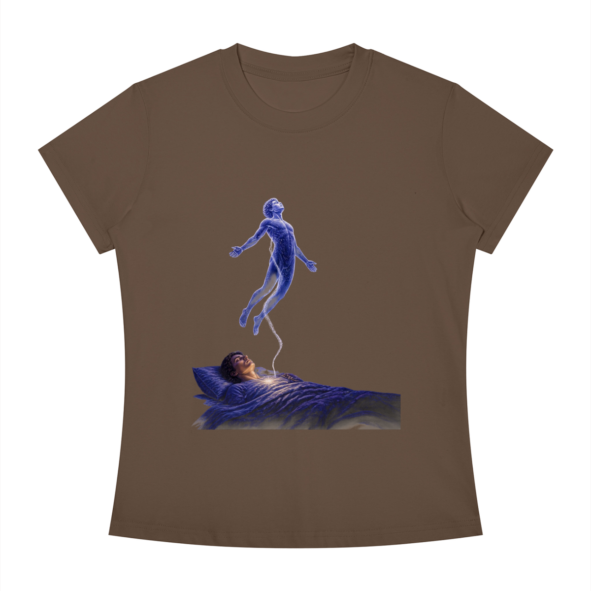 Astral Projection Women's Slim Fit Crewneck T-Shirt - KR Woke Wear