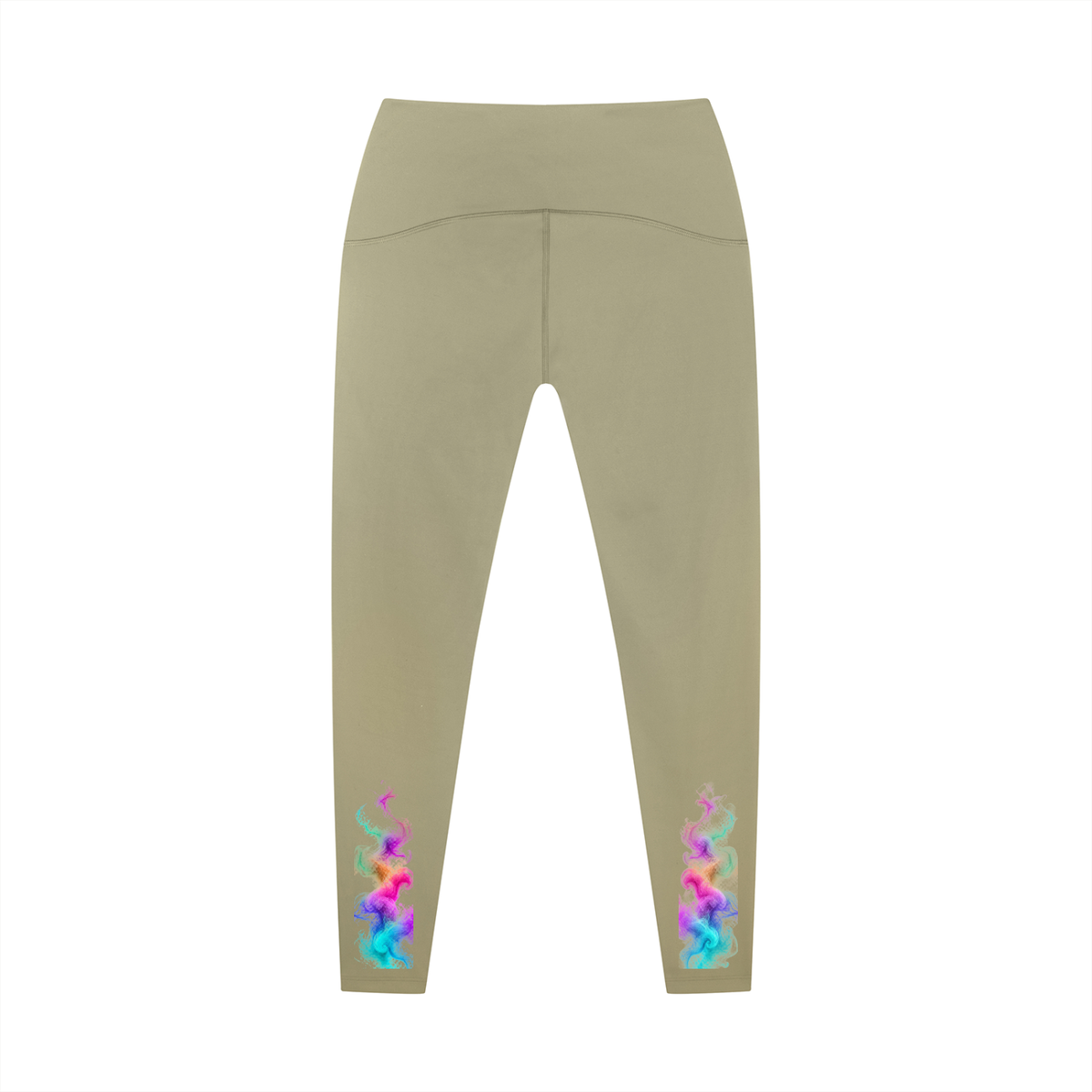 Women's High-Waisted Ankle Length Yoga Leggings - KR Woke Wear