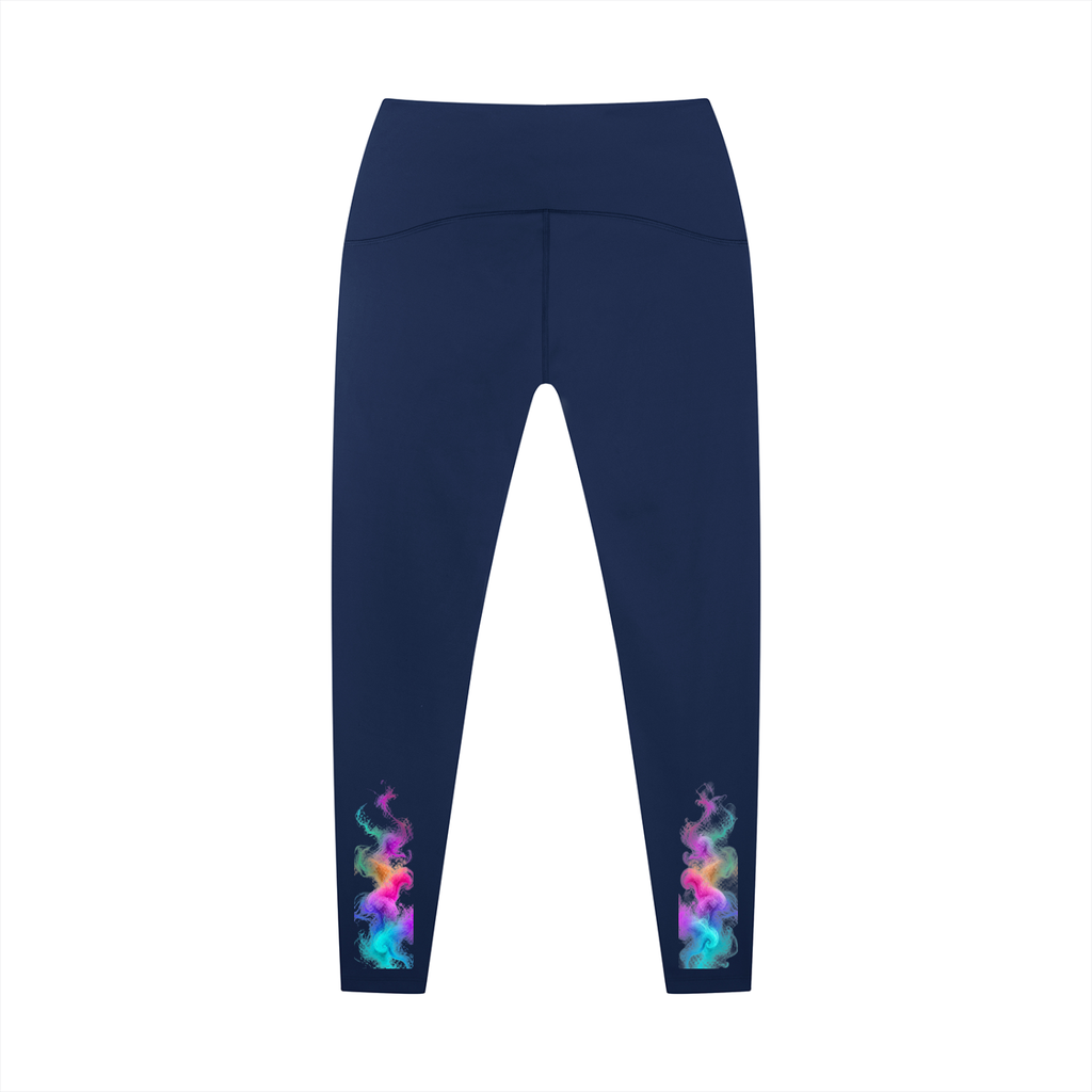 Women's High-Waisted Ankle Length Yoga Leggings - KR Woke Wear