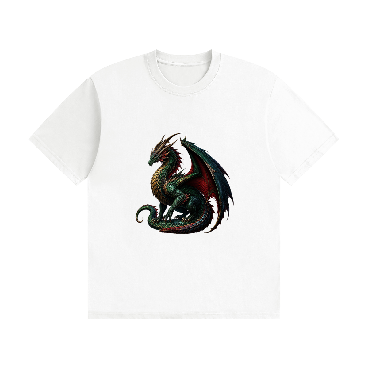 Dragon Unisex Seamless Cotton T-Shirt - KR Woke Wear