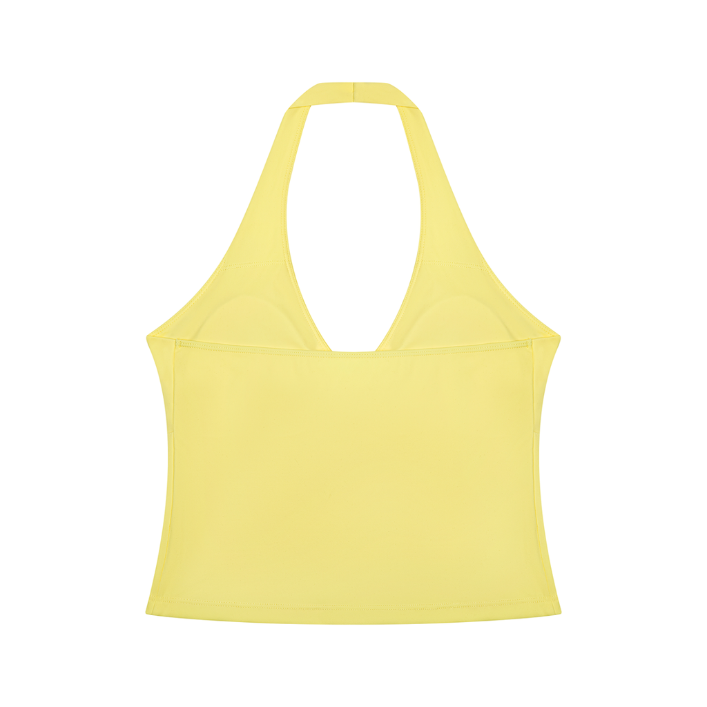 Lotus Women’s Ruched Halter Yoga Tank Top - KR Woke Wear