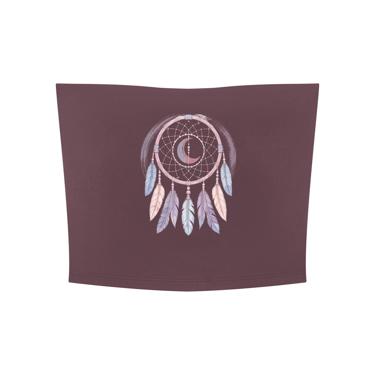 Dream Catcher Women’s Yoga Cropped Tube Top - KR Woke Wear