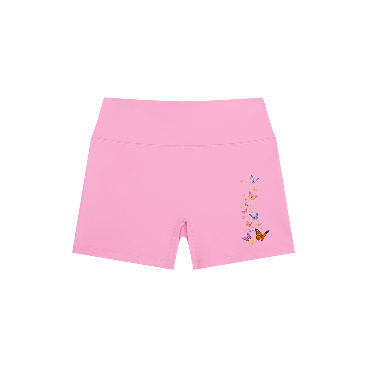 Women’s High Rise Yoga Shorts - KR Woke Wear