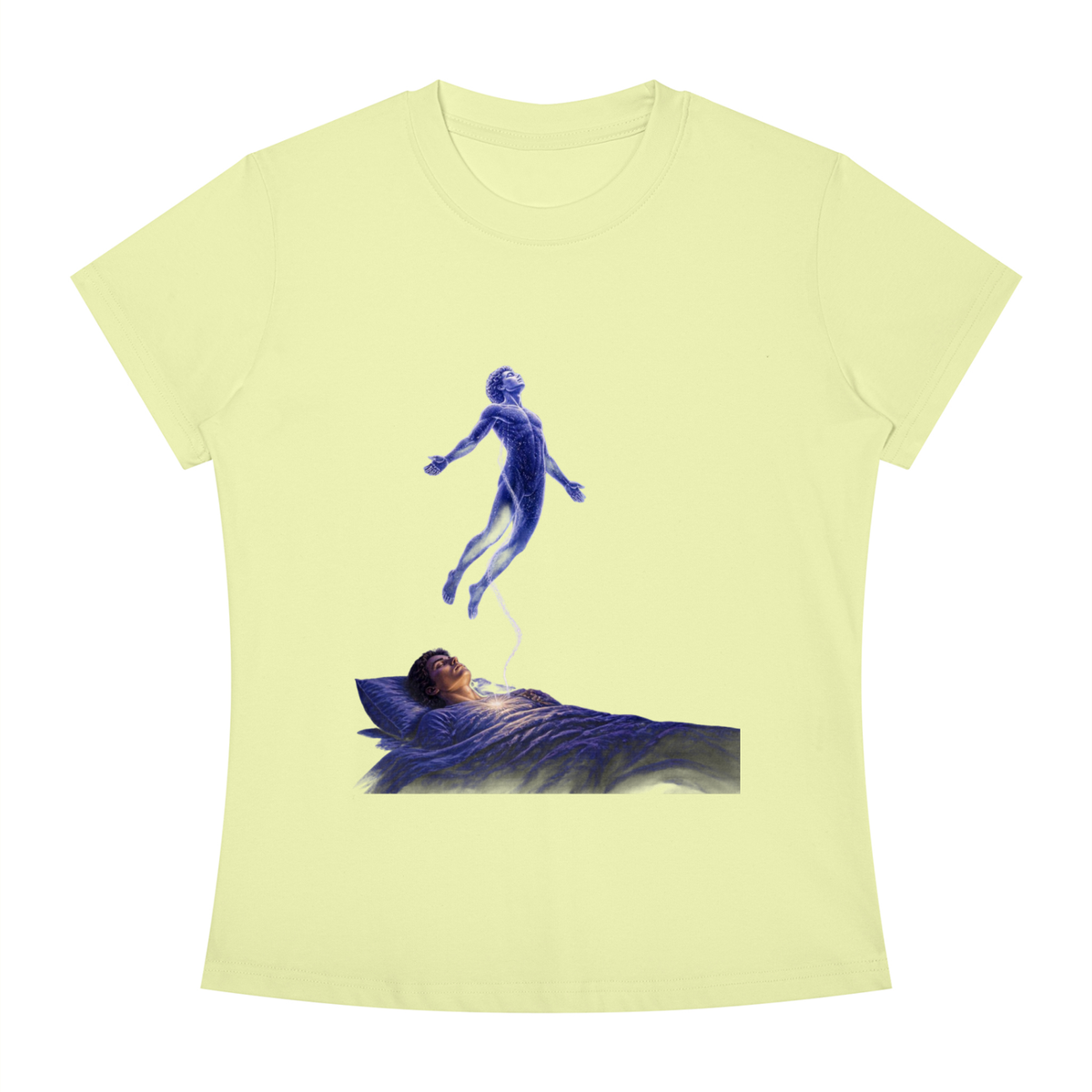 Astral Projection Women's Slim Fit Crewneck T-Shirt - KR Woke Wear