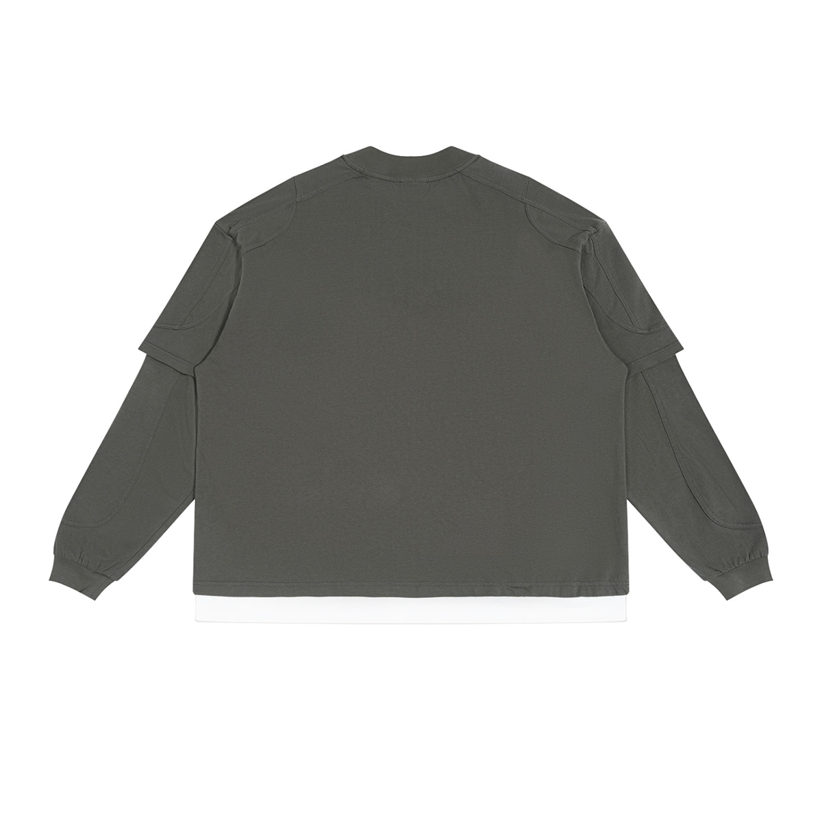 Pot Leaf Paneled Layer Color Block T-Shirt - KR Woke Wear