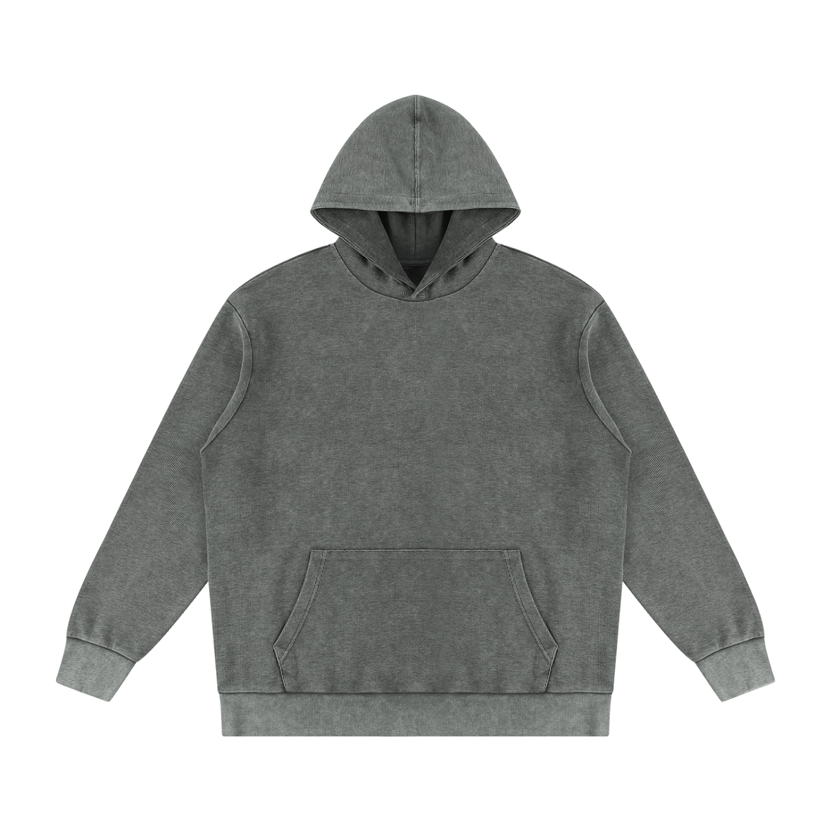 Pot Leaf Mineral Wash Oversized Hoodie - KR Woke Wear