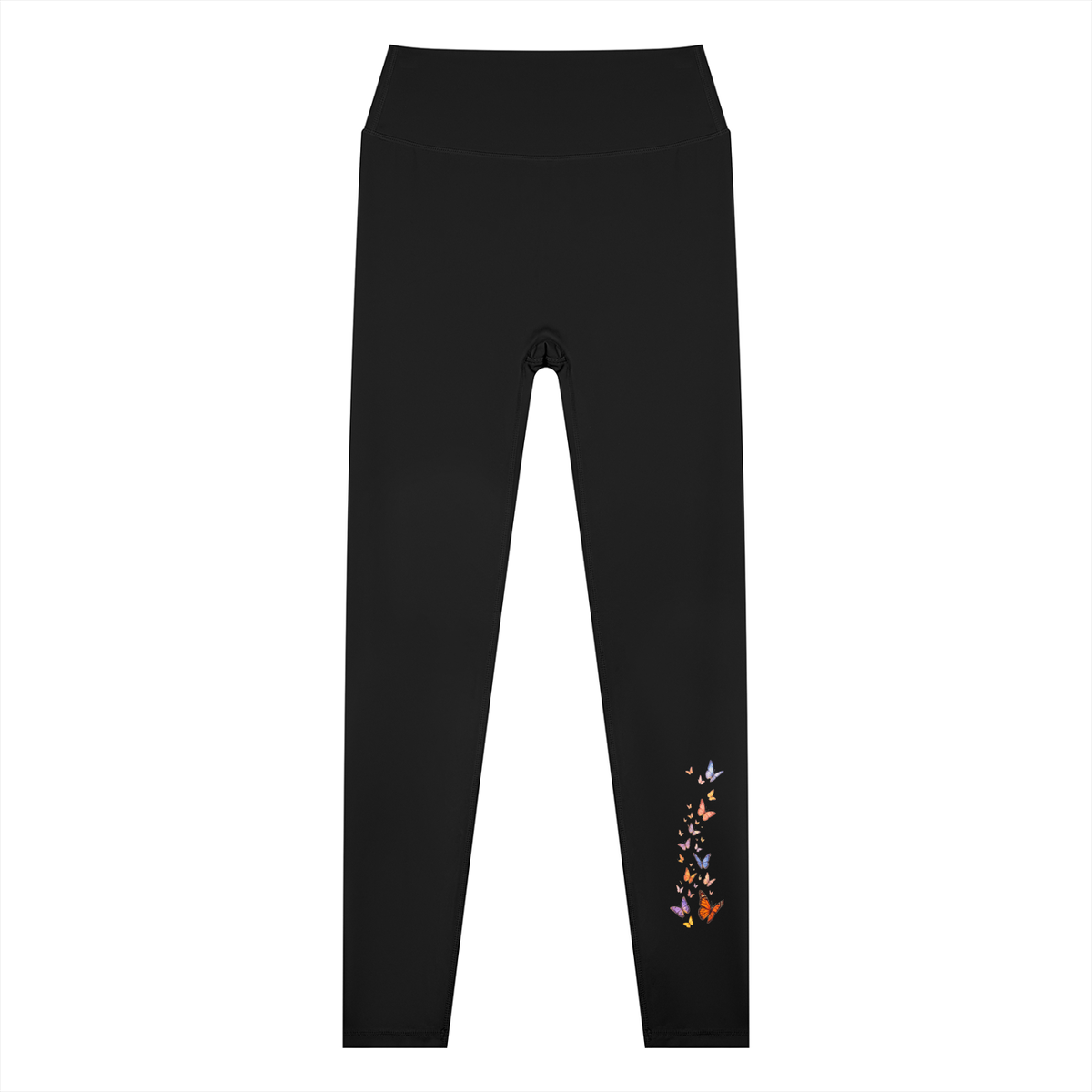 Butterfly Women’s High Waisted Yoga Leggings - KR Woke Wear