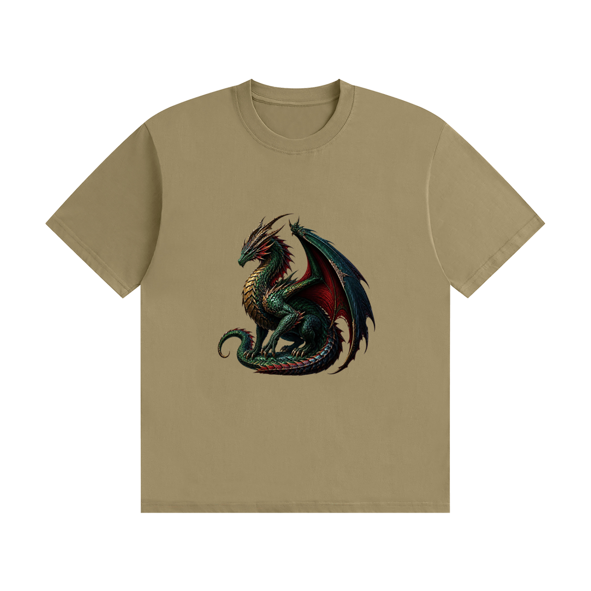 Dragon Unisex Seamless Cotton T-Shirt - KR Woke Wear