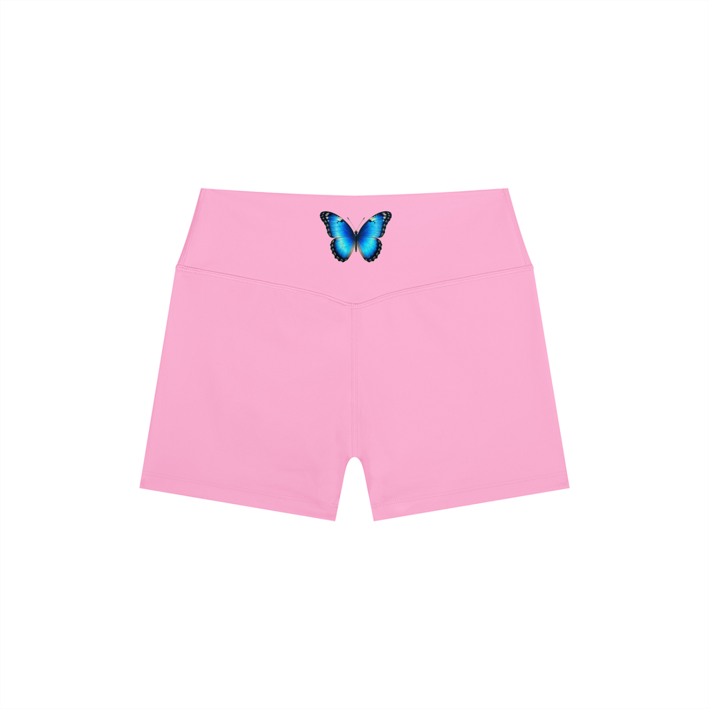 Women’s High Rise Yoga Shorts - KR Woke Wear
