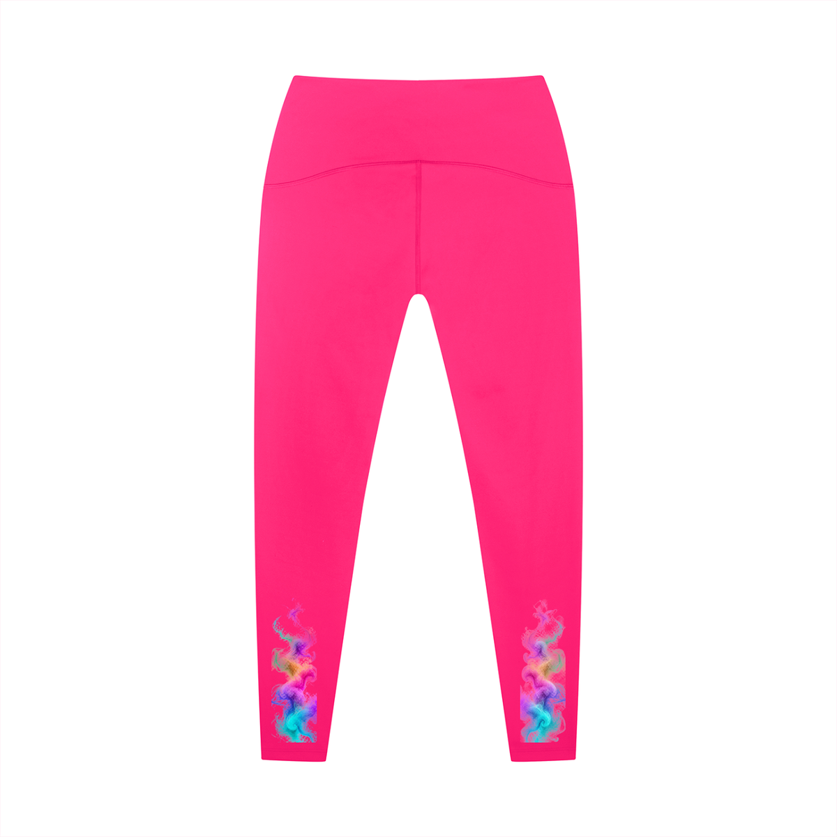 Women's High-Waisted Ankle Length Yoga Leggings - KR Woke Wear