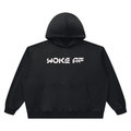 Woke AF 2 Unisex Heavyweight Vintage Wash Boxy Hoodie - KR Woke Wear