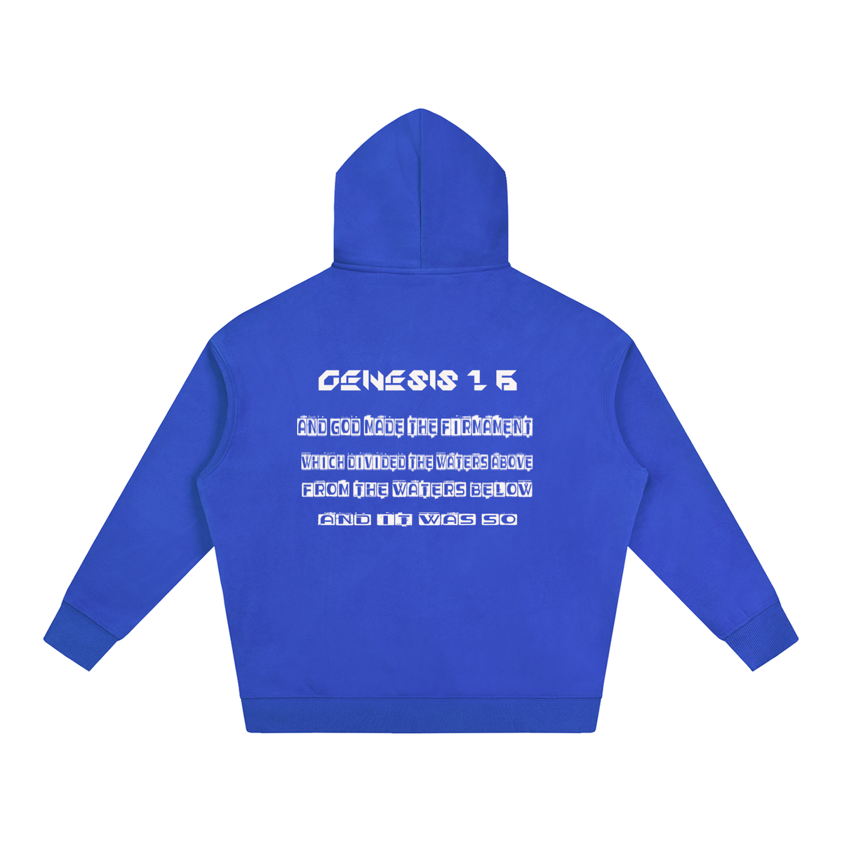 Flat Earth Oversize Fleeced Hoodie - KR Woke Wear
