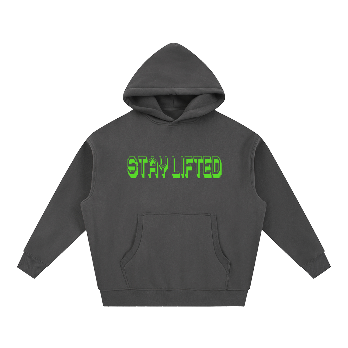 Essential Oversized Boxy Fit Fleece Hoodie - KR Woke Wear