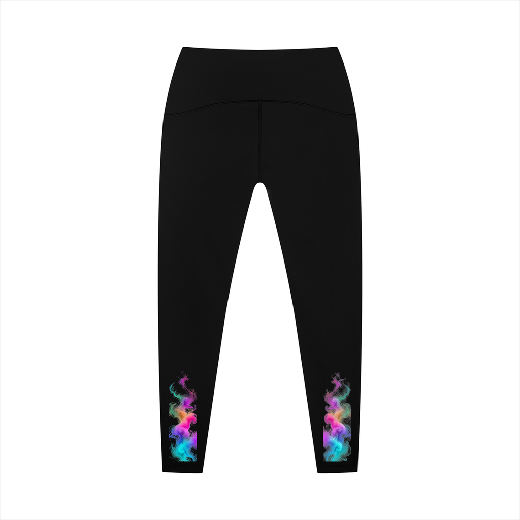 Women's High-Waisted Ankle Length Yoga Leggings - KR Woke Wear