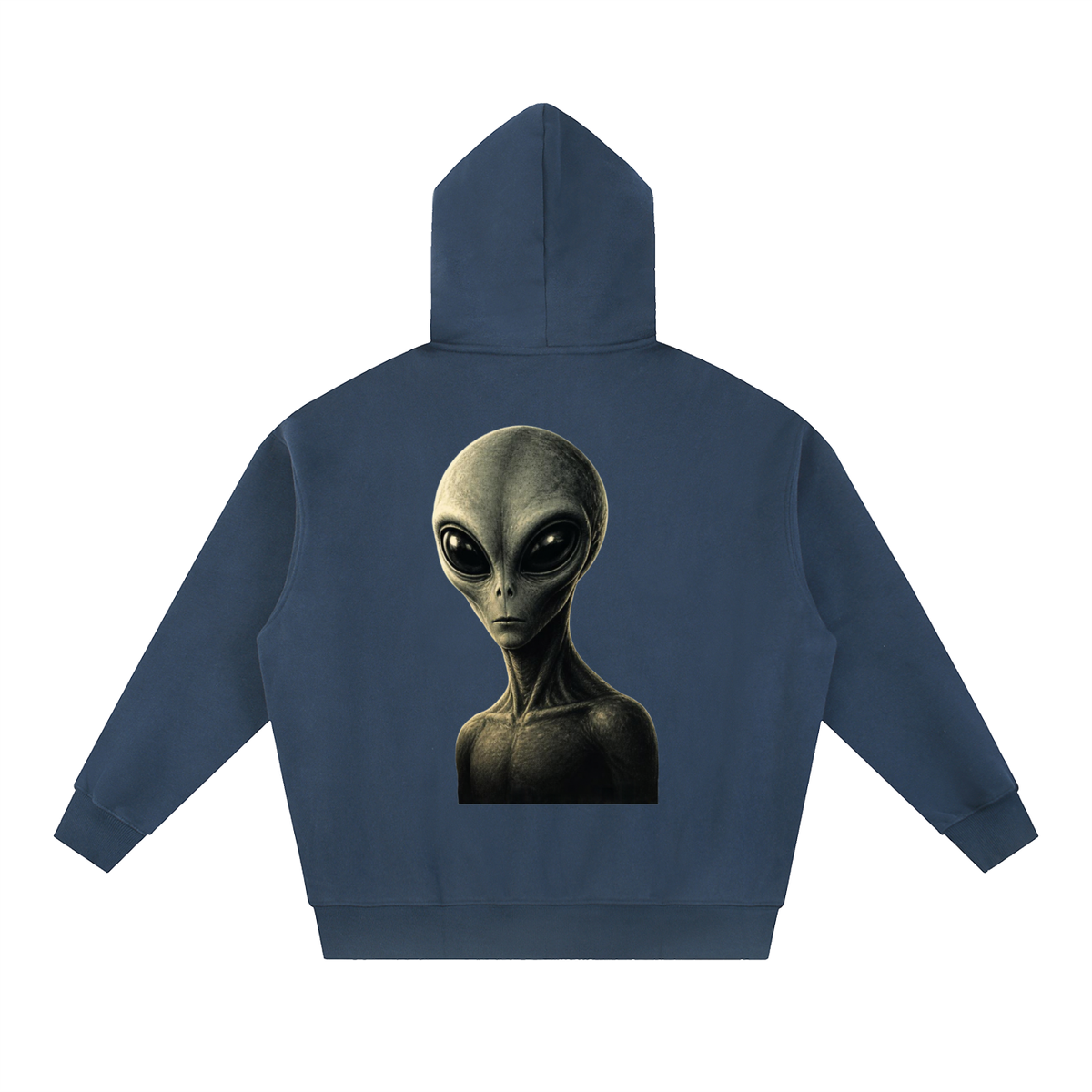 The Truth Is Out There Essential Oversized Fleece Boxy Hoodie - KR Woke Wear