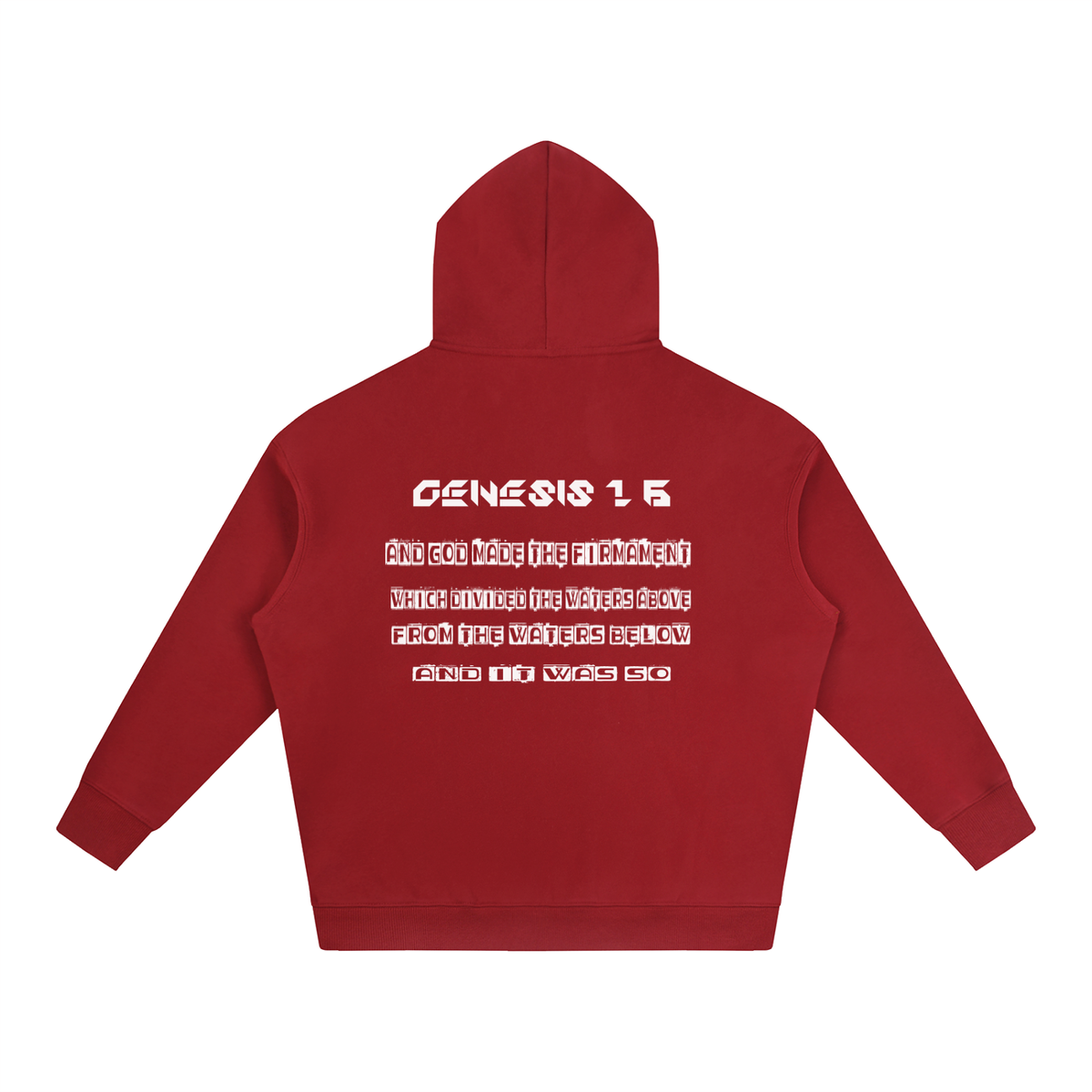 Flat Earth Oversize Fleeced Hoodie - KR Woke Wear