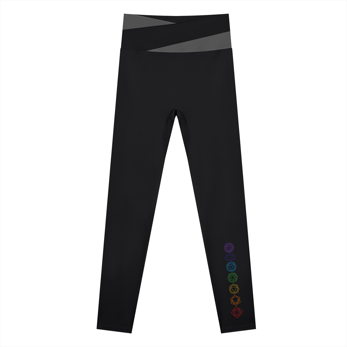 Chakra Women's Color Block Yoga Leggings - KR Woke Wear