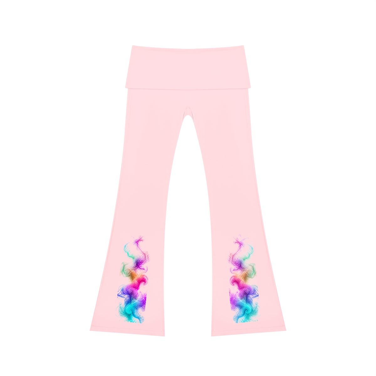 Women's High Rise Flared Yoga Pants - KR Woke Wear
