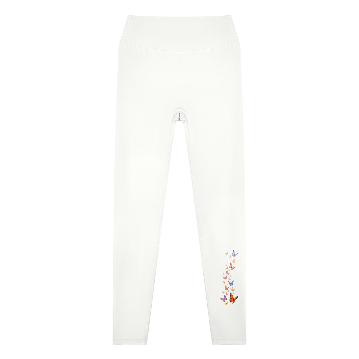 Butterfly Women’s High Waisted Yoga Leggings - KR Woke Wear